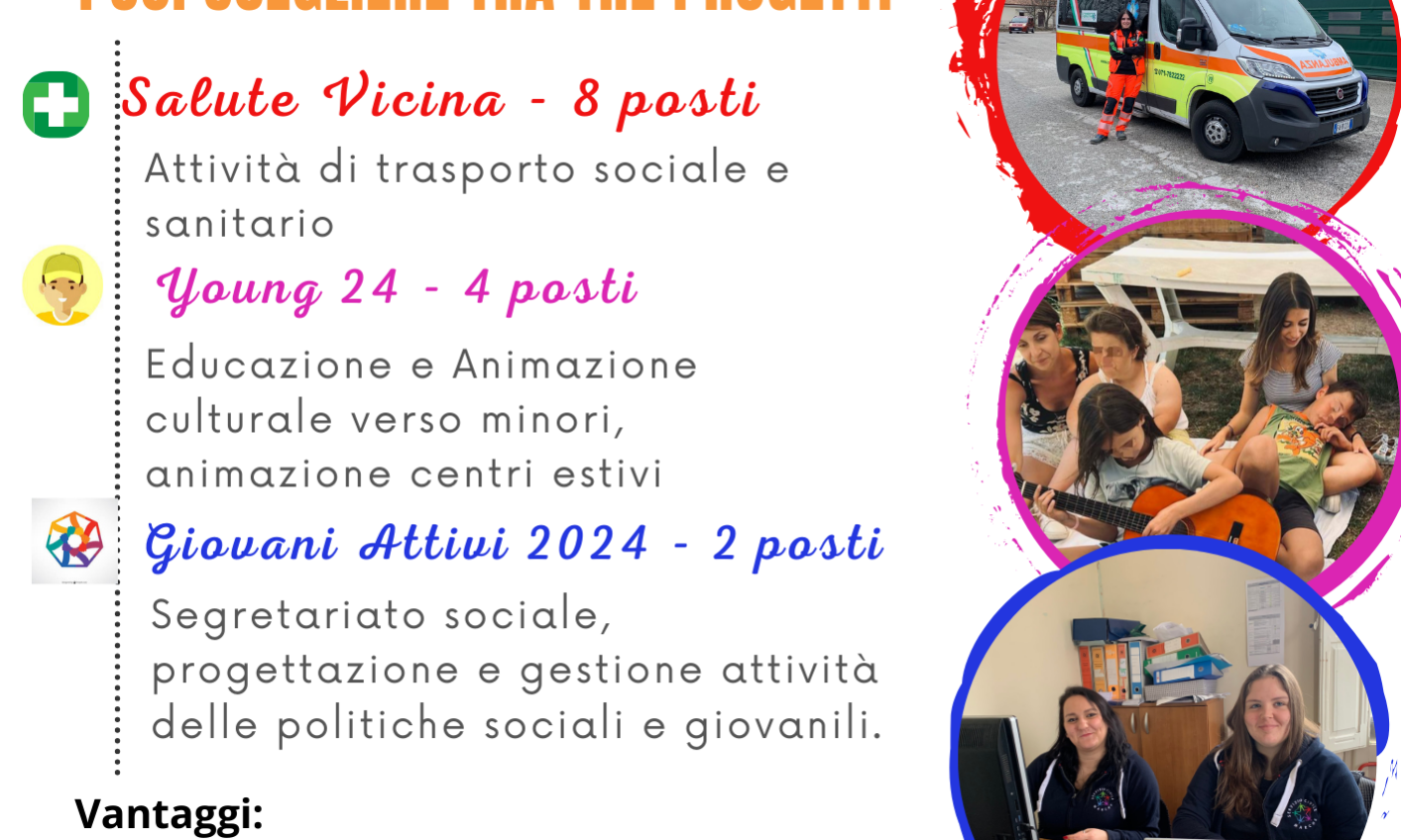 CROCE VERDE TRE PROGETTI