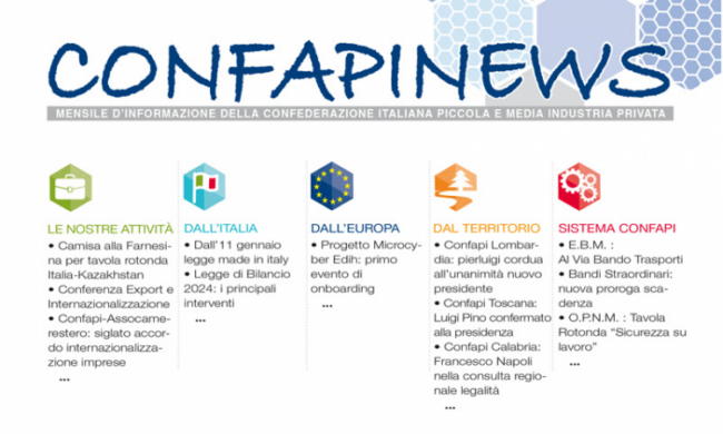 Immagine ConfapiNews mensile Nazionale