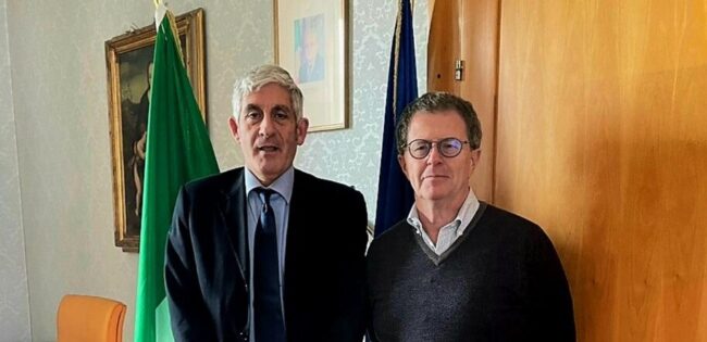 Prefetto di Ancona con Giorgio Giorgetti Presidente CONFAPI MARCHE_ok