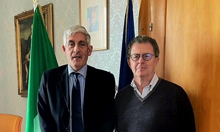 Prefetto di Ancona con Giorgio Giorgetti Presidente CONFAPI MARCHE_ok