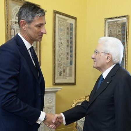 CRISTIAN CAMISA CONFAPI CON PRESIDENTE MATTARELLA