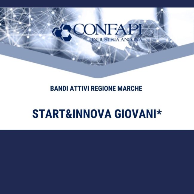 Star e Innova giovani regione marche