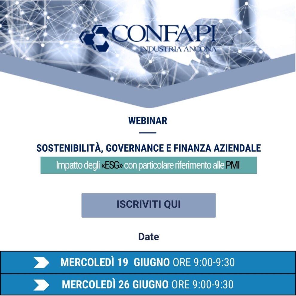Webinar ESG Testata sito