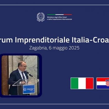 forum imprenditoriale italia croazia 6 maggio 2025