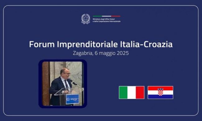 forum imprenditoriale italia croazia 6 maggio 2025